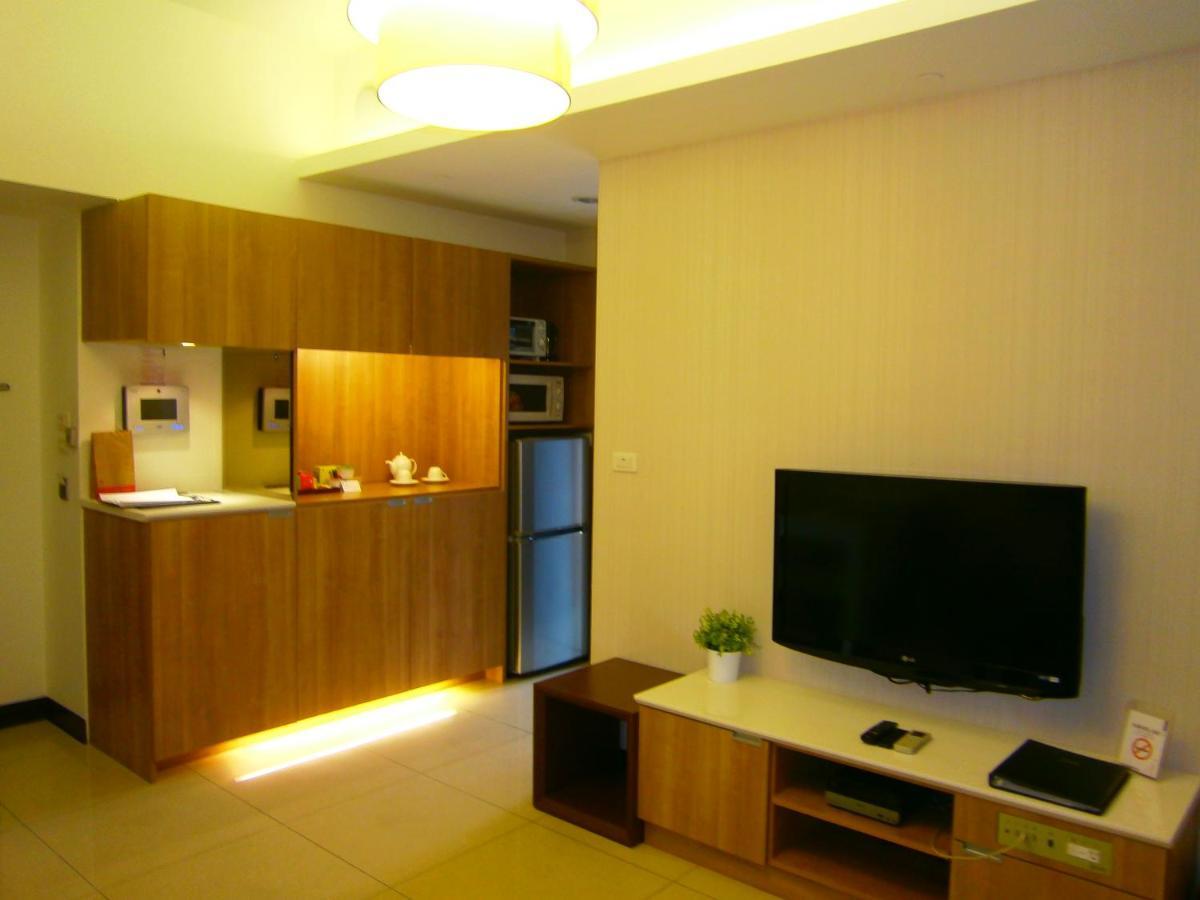 Aj Residence 安捷國際公寓酒店 Taipeh Exterior foto