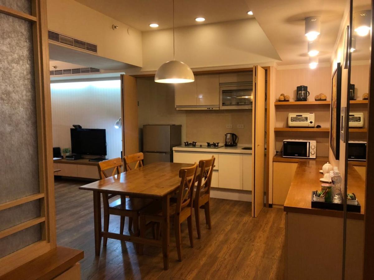 Aj Residence 安捷國際公寓酒店 Taipeh Exterior foto