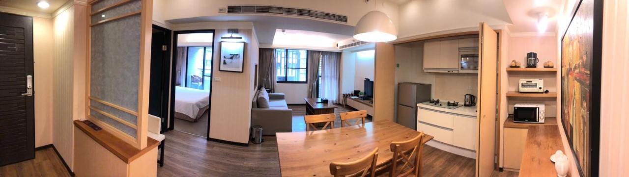 Aj Residence 安捷國際公寓酒店 Taipeh Exterior foto