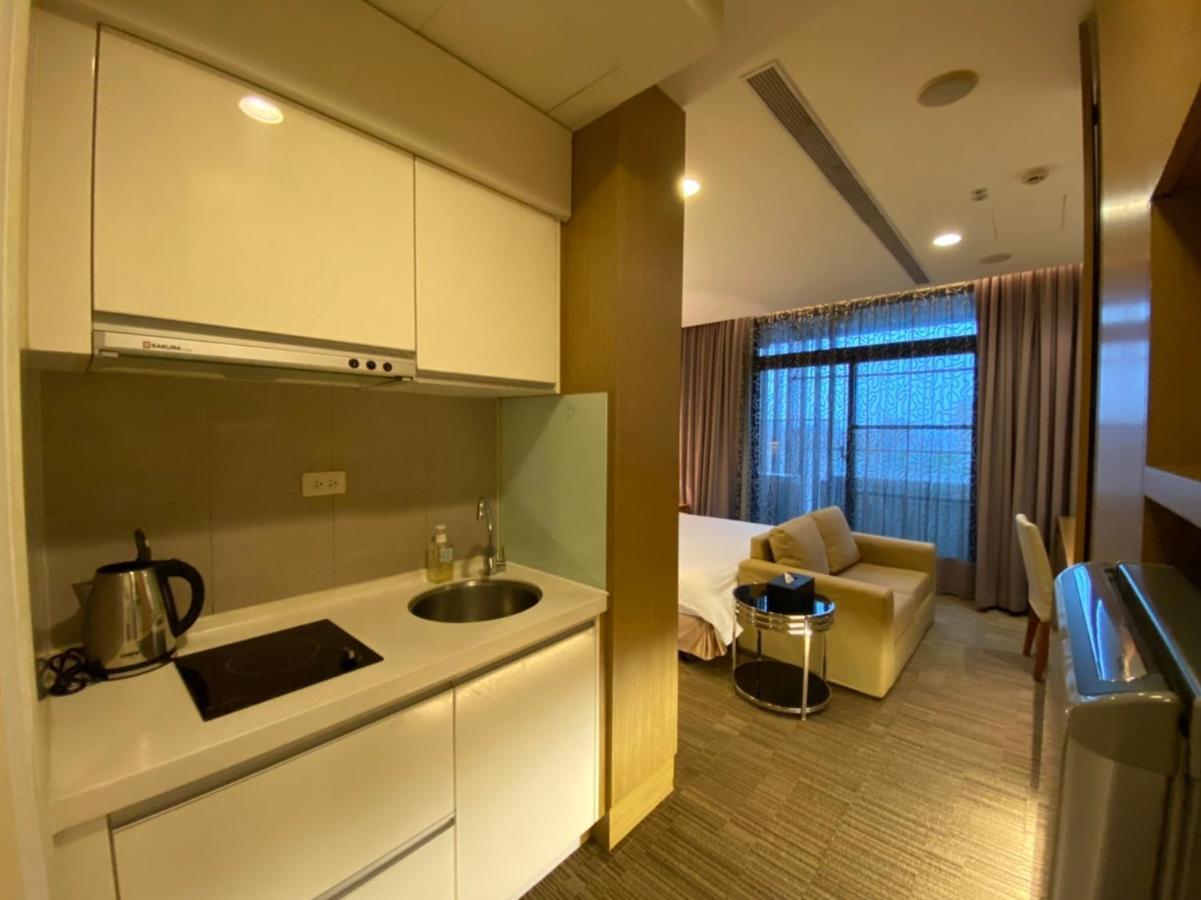 Aj Residence 安捷國際公寓酒店 Taipeh Exterior foto